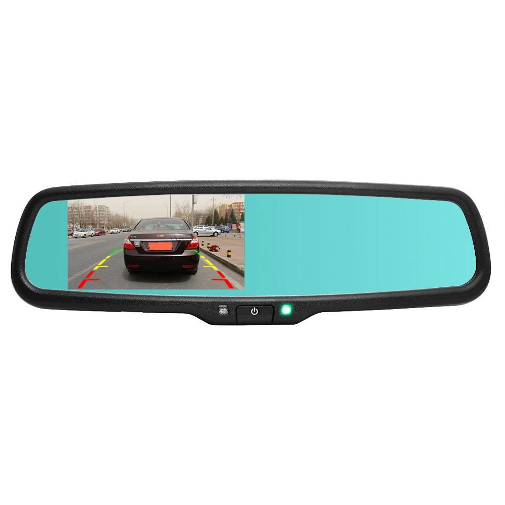 PARKSAFE 4.3in Mirror Monitor Back up Camera