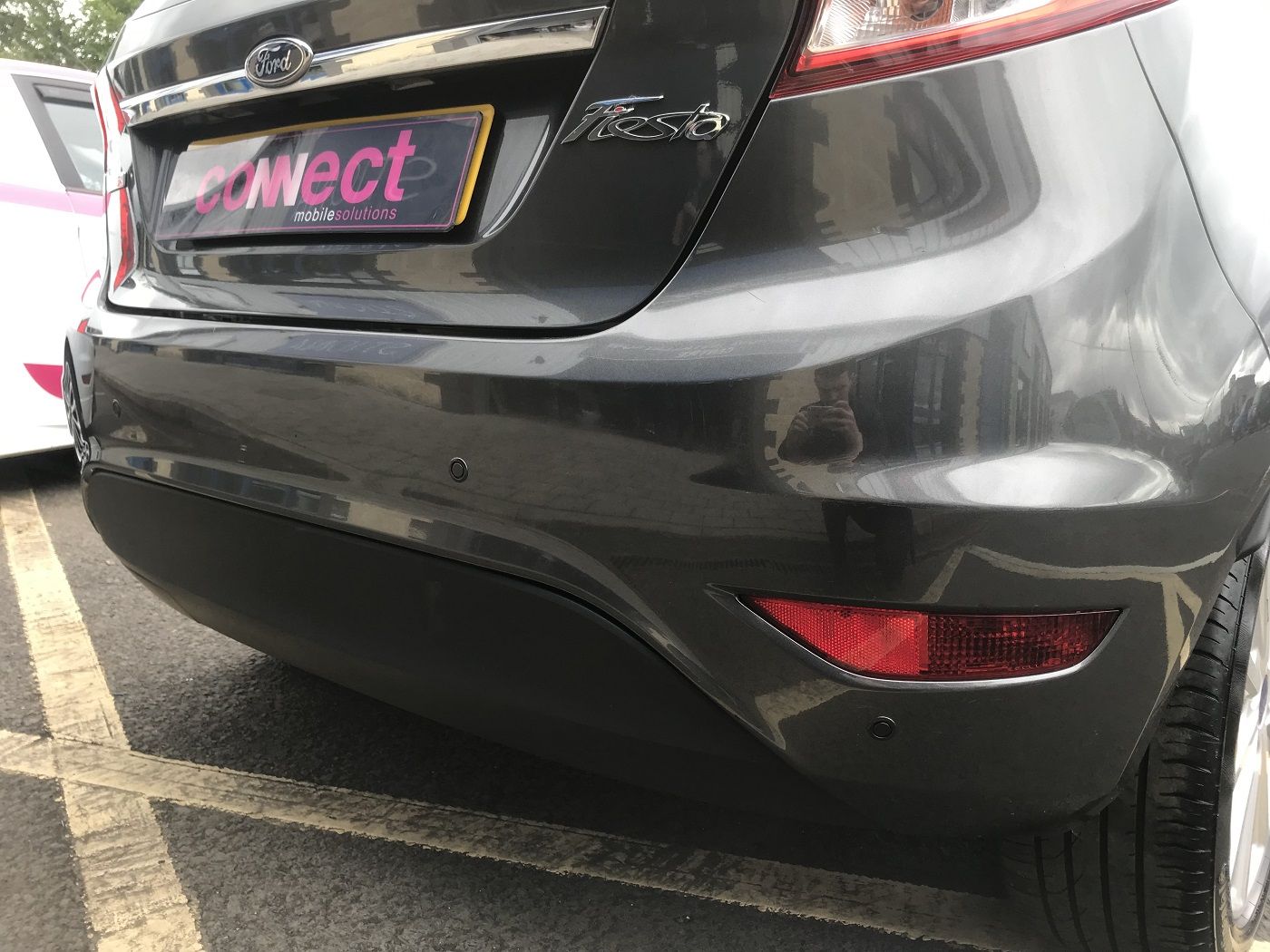 Ford Fiesta - Parking sensor installation