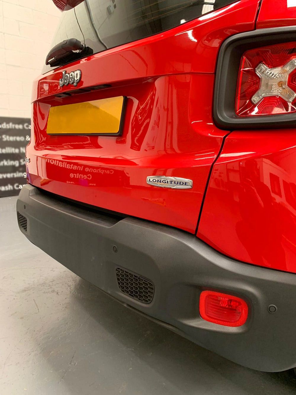Jeep Renegade - Rear Parking Sensors fitted
